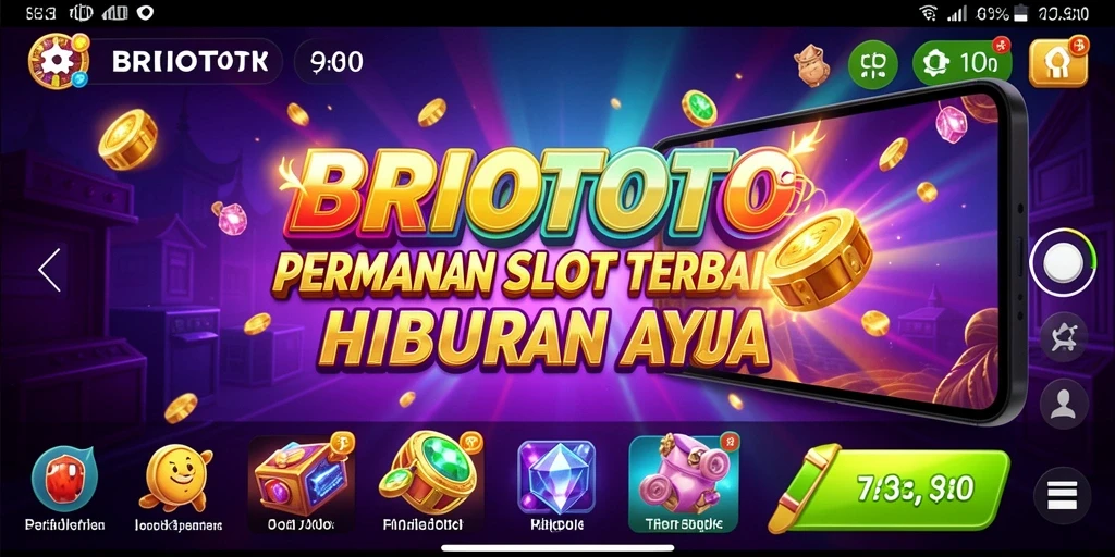 Gameplay seru BRIOTOTO dengan animasi menarik.